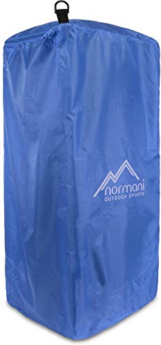 normani Regenhülle für Taschen Schlafsäcke oder Seesack Classic Sea von 60 bis 140 Liter - wasserdicht Farbe Blau Größe 140 Liter von normani