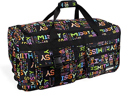 Reisetasche Jumbo Big-Travel 3 Rollen riesige 80 Liter XXL V4 5. Generation NEU von normani® Farbe Missy Größe 80 l von normani