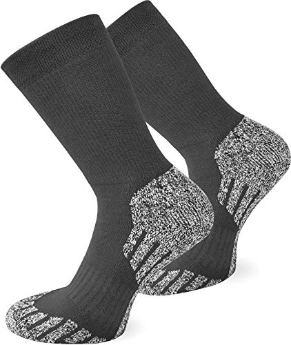 normani 4 Paar Coolmax Funktions Sportsocken - klimaregulierend Farbe Schwarz Größe 35/38 von normani