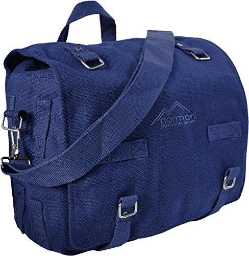 normani BW-Canvas-Kampftasche, groß Farbe Blau von normani
