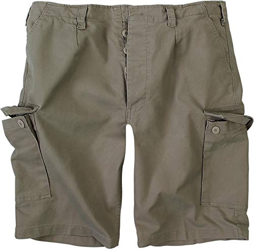 normani BW Herren Bermuda Shorts aus robustem Moleskingewebe Farbe Oliv Größe XXL von normani
