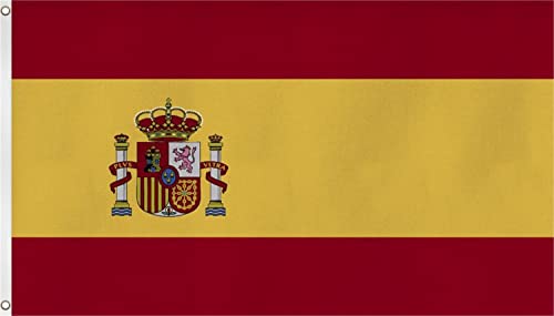 normani Fahne mit Messingösen 90 x 150, 150 x 250 oder 300 x 500 cm wählbar Farbe Spanien Größe 300 x 500 von normani