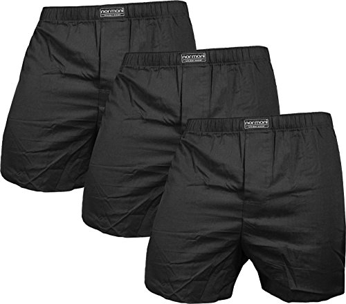 normani Männer Unterhosen (6er Pack Boxershots Herren) Farbe Schwarz Größe S von normani