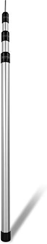 normani Outdoor Sports Aluminum Teleskop Zeltstange Aufstell-Stange Sützstange Verstellbar von 76-180 cm, 94-240 cm oder 116-300 cm Farbe 1Stück Größe 140-370 cm von normani