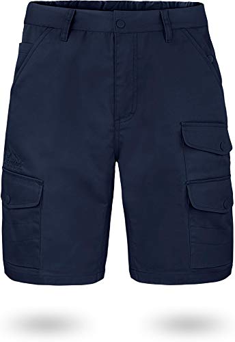 normani Outdoor Sports US BDU Herren Shorts Kebili Kurze Sommerhose mit Cargotaschen (S bis 7XL) Farbe Navy Größe L/52 von normani
