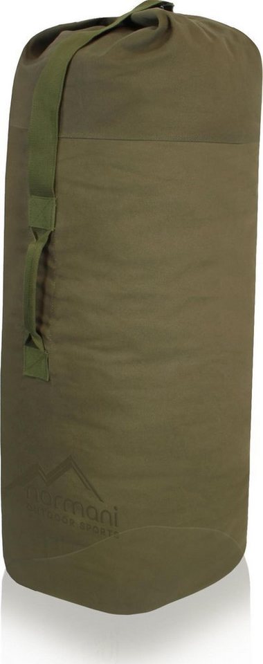 normani Packsack US Canvas-Seesack 100 l Classic Sea II, Duffle Bag US Seesack Canvas-Reisetasche Seemannssack Marinesack von normani