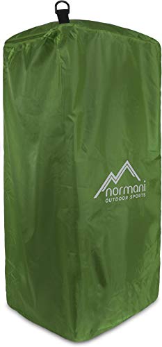 normani Regenhülle für Taschen Schlafsäcke oder Seesack Classic Sea von 60 bis 140 Liter - wasserdicht Farbe Oliv Größe 140 Liter von normani