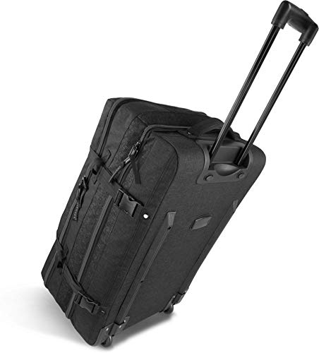 normani Reisetasche mit Rollen - Trolley in 45, 90 oder 125 Liter verfügbar - Handgepäck Bordgepäck Reisetrolley Farbe Schwarz Größe 45 Liter von normani