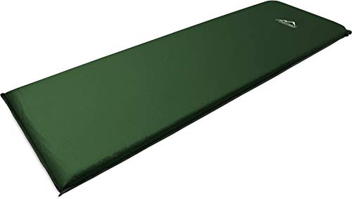 normani SELBSTAUFBLASENDE ISOMATTE THERMOMATTE Farbe Oliv Größe 200 x 70 x 11 cm von normani