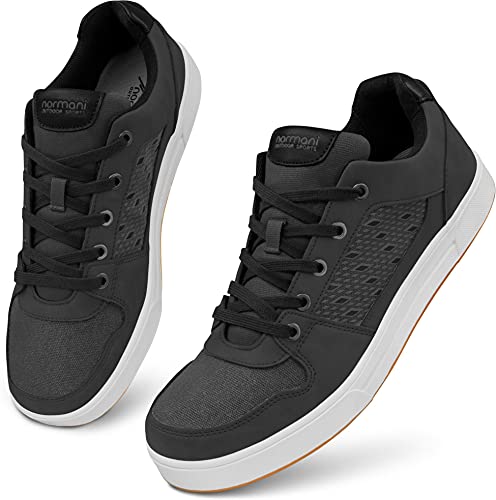 normani Sommer Sneaker vegenaner Sommerschuhe Low-Top Outdoor Sneaker Freizeitsneaker Halbsneaker für Damen und Herren aus recyceltem Material und ohne tierischen Ursprungs Farbe Anthrazit Größe 43 von normani