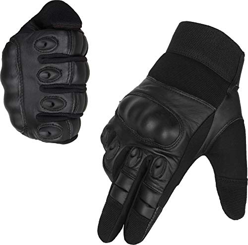 normani Taktische Handschuhe Vollfinger Handschuhe für Motorrad Fahrrad Airsoft Militär Paintball mit Knöchelschutz Größe M von normani