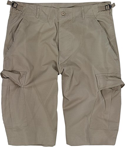 normani US Bermuda Shorts aus Ripstop-Gewebe (Baumwolle) (XS-3XL) Farbe Khaki Größe M von normani