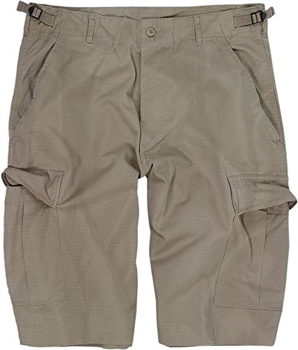 normani US Bermuda Shorts aus Ripstop-Gewebe (Baumwolle) (XS-4XL) Farbe Khaki Größe M von normani
