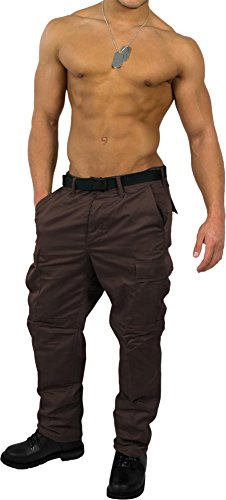 normani US Rangerhose Freizeithose Rangerhose BDU Style Farbe Braun Größe S von normani