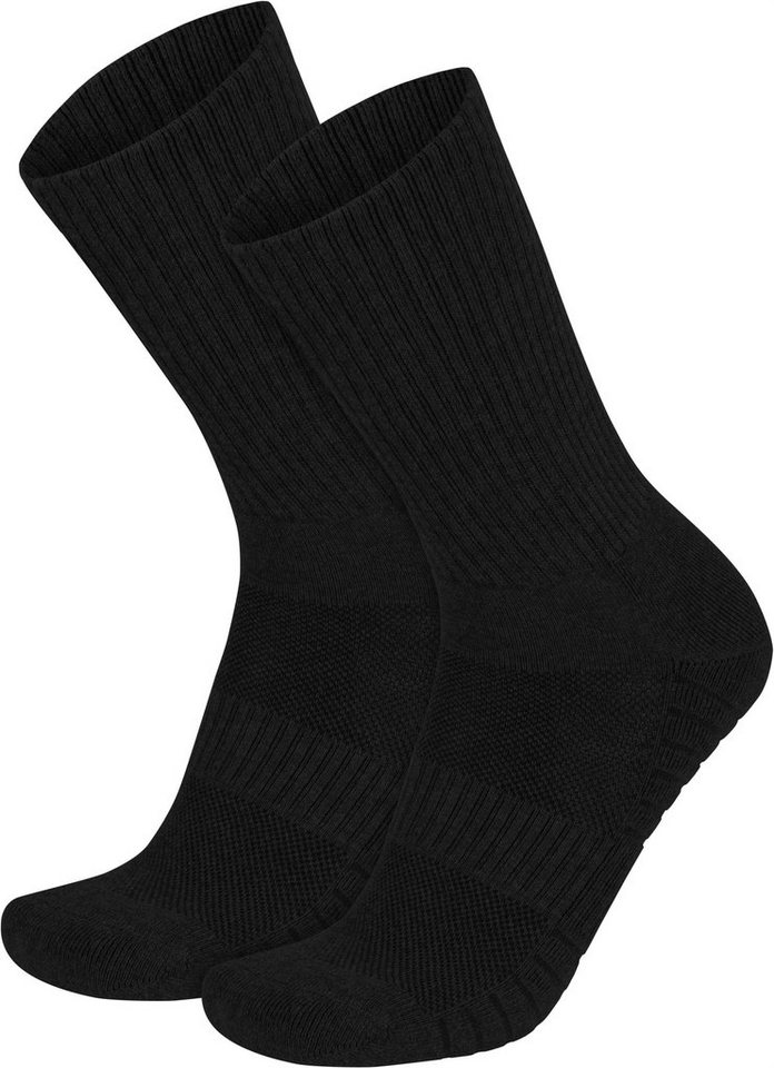 normani Wandersocken (Set, 4 Paar) Mit Polstersohle und Komfortbund von normani