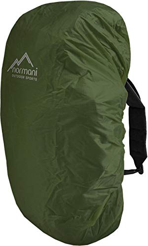 normani wasserdichter Regenueberzug Raincover Regenhülle für Backpacks Rucksack Farbe Grün Größe 80-90 Liter von normani