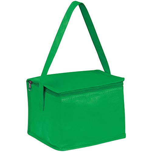 Kühltasche für 6 Dosen à 0,33l / Farbe: grün von ohne Markenname