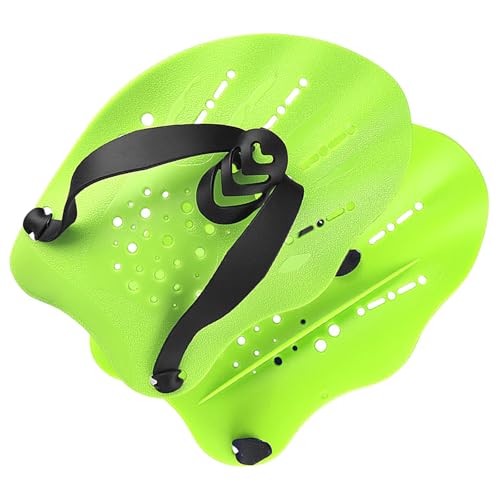 1Pair Jugendschwimmbett Handschuhe Hand Webbedives Padflipper Schwimmen Zur Verbesserung Der Geschwindigkeit Steuerung Leichter Gewicht Flossen von omiinitio