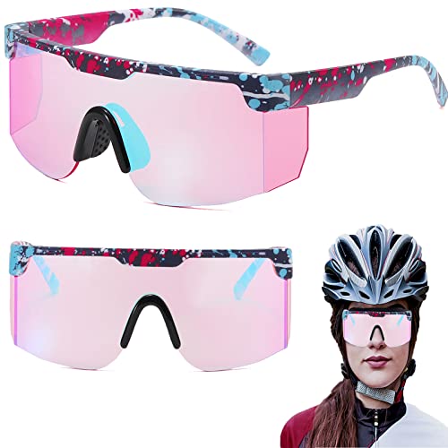 Fahrradbrille，Fahrradbrille Sonnenbrille Herren Damen，,Schnelle Brille，Polarisierte Sonnenbrille UV400，Sportbrille Fahrradbrille ,für Outdooraktivitäten Wie Radfahren Laufen Glof Ski im Freien (AP5) von owlfun