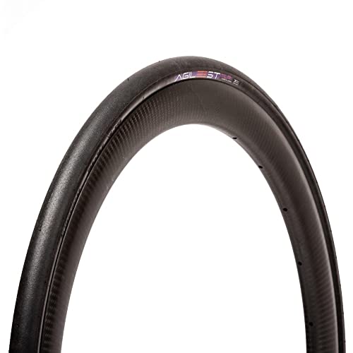 Panaracer Reifen Agilest TLR Faltbarer Straßenreifen Fahrradreifen, Schwarz, 700 x 25c von panaracer