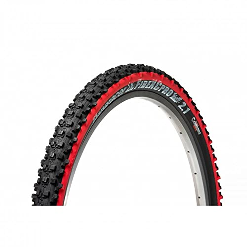 Panaracer Fire Xc Pro Tubeless Compatible Folding Tyre Reifen, schwarz/rot, 26 x 2.10 von panaracer