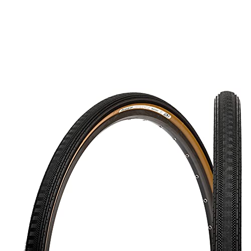 Panaracer Gravelking Semi Slick TLC Folding Tyre Kiesreifen, schwarz/braun, 700 x 35c von panaracer