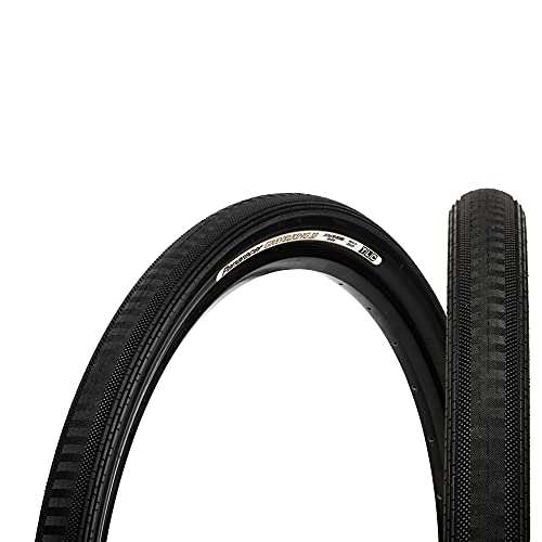 Panaracer Gravelking Semi Slick TLC Folding Tyre Kiesreifen, schwarz/schwarz, 27.5 x 1.90 von panaracer