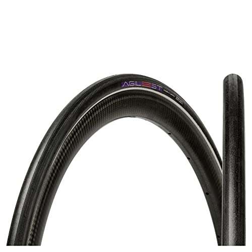 Panaracer Reifen Agilest Tu-Schlauchreifen für Straßenreifen schlauchförmiger, Schwarz, 700x25 von panaracer