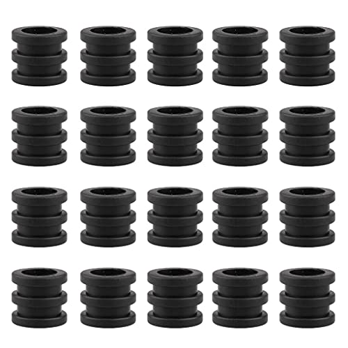 Perfeclan 20 16mm Tischfußball Stangenpuffer Gummipuffer Tischkicker Zubehör von Perfeclan