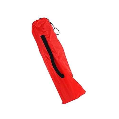 perfk Aufbewahrungstasche für Klappstühle im Freien, Ersatztasche für Campingstühle, tragbare Aufbewahrungstasche für Yogamatte, Campingstühle, Regenschirm, Rot von perfk