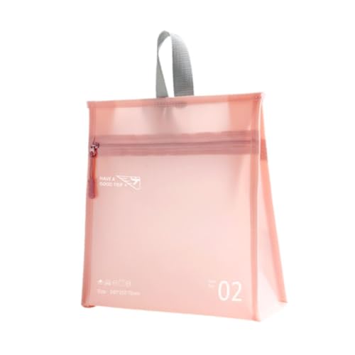 perfk Tragbare Make-Up Tasche Hängen Kosmetik Tasche für Mädchen Reise Koffer Hause Frauen, ROSA von perfk