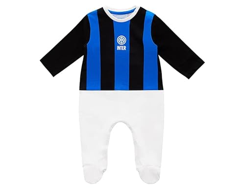 Inter phi promotions b.v. F.C Baby-Strampler, Nerazzurre-Streifen und Logo von Inter