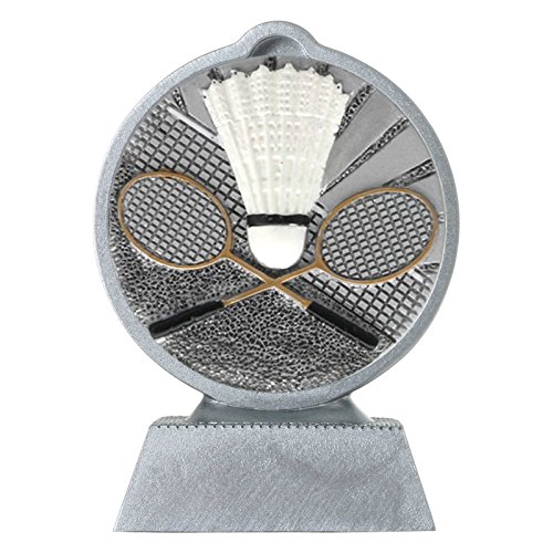 pokalspezialist Pokal mit 3D Motiv Federball Badminton Serie Ronny 10,5 cm hoch von KDS