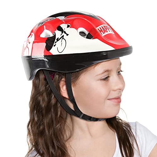 Kinder-Fahrradhelme, verstellbare Helme für Mädchen, Sporthelme für Radfahren, Skateboard, Roller, mit Belüftungsschlitzen, Fahrradhelme für Alter 3-8 Jahre Mädchen Jungen Pologmase von pologmase