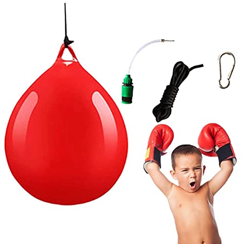 Wasser-Boxsack – wassergefüllter Boxsack für Kinder | tragbarer Wasser-Boxsack mit Schlinge für Zuhause, Fitnessstudio, Sandsack, Krafttrainer für Männer und Frauen, Pologmase von pologmase