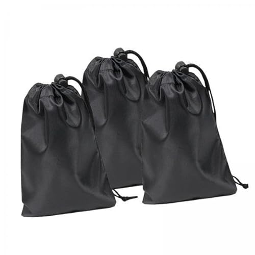 predolo 2X 3 Teilige Schuhtasche, Wasserabweisende Tasche mit Zugband, Reiseorganizer Tasche, Vielseitige Wasserabweisende Schuhaufbewahrungstasche mit Zugban von predolo