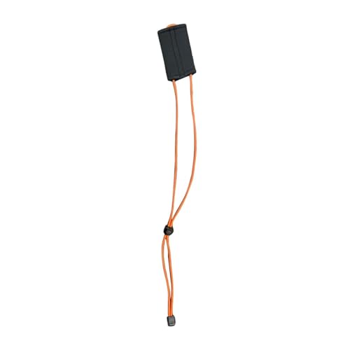 predolo Fischfinder Abdeckungsgurt, Verstellbar, Passend für Bildschirme bis zu 18 Zoll Zur Sicherung von Graph Abdeckungen, für Den Graph Abdeckungsgurt Zum, Orange von predolo