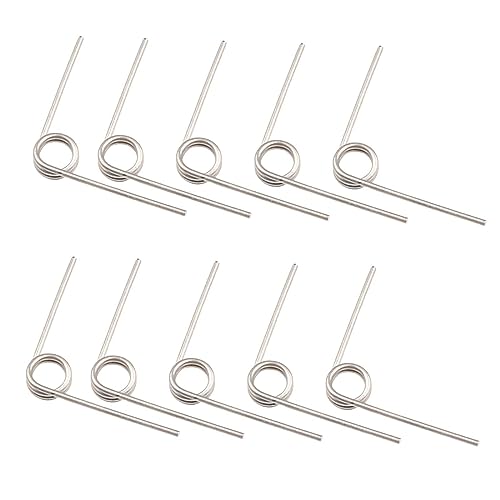 predolo Trommel Angelrolle Radfeder Werkzeugsatz Ersatzteile Winzige Torsionsfeder für, 10 Pieces 316 von predolo