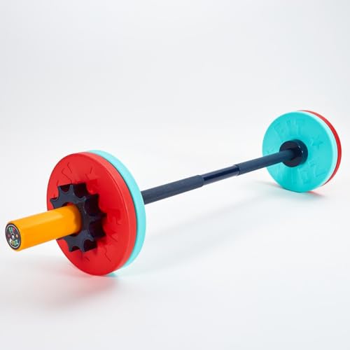 Fit Kidz Barbell & Bumper Plate Set von prfrm.