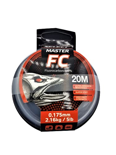 Fluorocarbon Favorite Select Master FC | Vorfach- Schnur | Schnurstärke: 0,175 mm | Tragkraft: 2,16 kg / 5lb | 20m von pro-bite