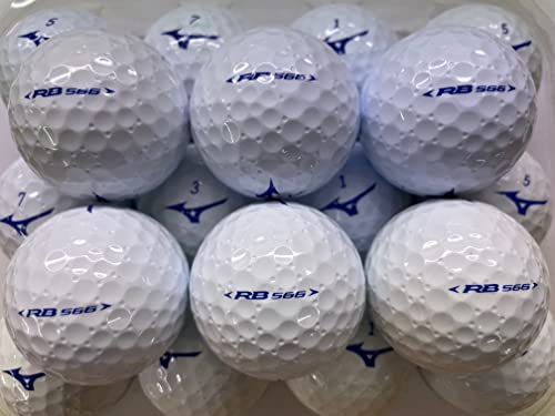 24 Mizuno RB566 / V Golf Lake Balls - Pearl/Grade A Qualität (gebraucht nicht neu) von pro lake balls