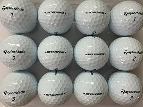 TaylorMade Soft Response Golfbälle, 24 oder 48 Bälle (nicht neu), 24 Stück von pro lake balls