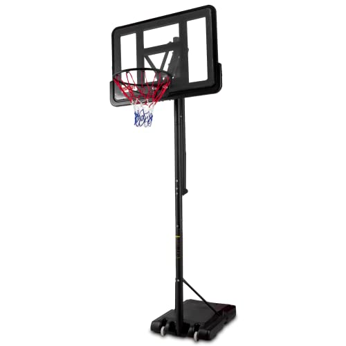 ProSport Premium - Basketballkorb Outdoor 305 cm - höhenverstellbar 2,3-3,05m - Kinder und Erwachsene - befüllbare ständer – Basketball Hoop von Nordic ProStore