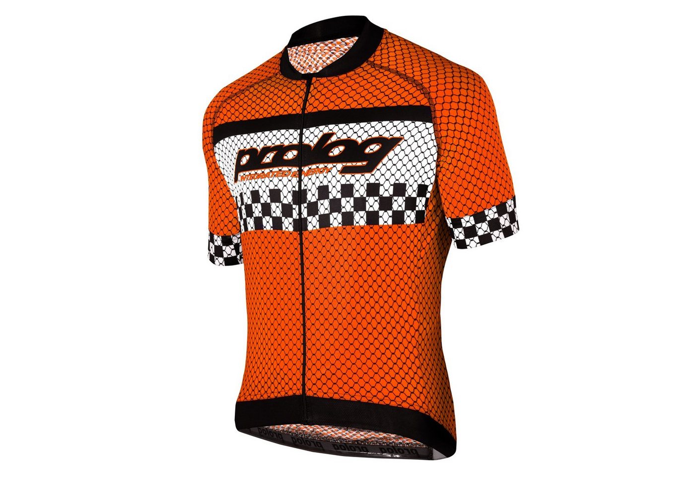 prolog cycling wear Radtrikot Herren Fahrradtrikot kurzarm „Integrated Energy Orange“ von prolog cycling wear