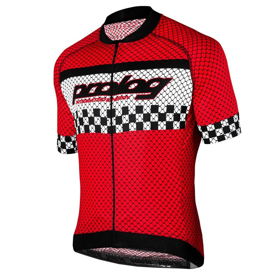 prolog cycling wear Radtrikot Herren Fahrradtrikot kurzarm „Integrated Energy Red“ von prolog cycling wear