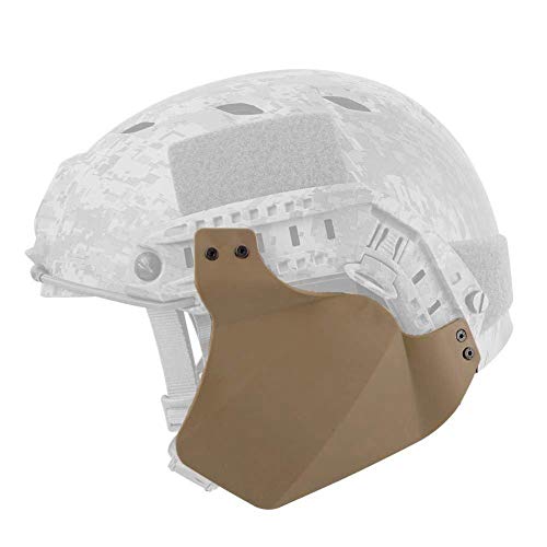 prom-note Gesichtsschutz Paintball Airsoft Tactical Up-Armor Seite Cover Ohr Schutz Für Fast Helm von prom-note