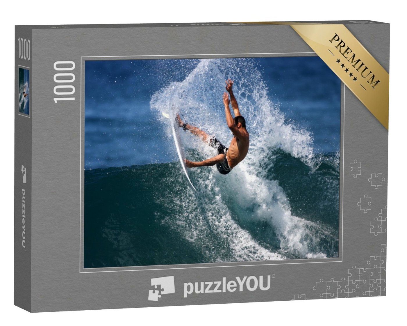 puzzleYOU Puzzle Power-Surfer, 1000 Puzzleteile, puzzleYOU-Kollektionen Sport von puzzleYOU