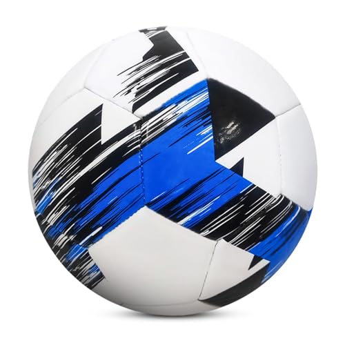 pwavum Fussball Größe 5 für Vereine Matchball Trainingsball,Hochwertiger Ball Draussen Fußbälle FußBall Training，Fusball Unisex Trainingsball Fussbal für Kinder Erwachsene von pwavum