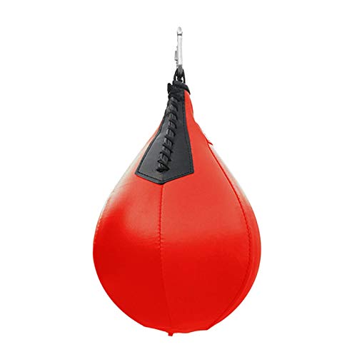 Boxen Boxbirne Boxsack Boxen Training Ball Speedball Punchingball Zum Aufhängen Speedbag Für Boxentraining Und Fitness 18x25cm von rebirthesame