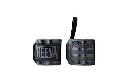 reeva Unisex-Adult Handgelenkbandagen Wrist Wrap, Grau, Medium von reeva